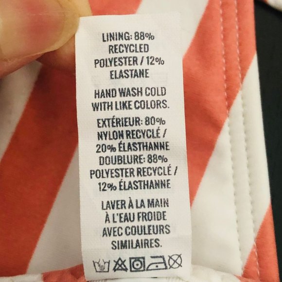 NWT Aerie Printed Ruffle Super High Cut Cheekiest Bikini Bottom Size L - Picture 10 of 11